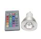 LEDHive GU10 Colour RGB LED with RC 3W